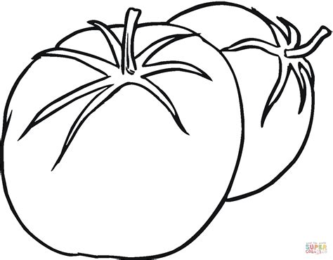 Tomato Outline - ClipArt Best