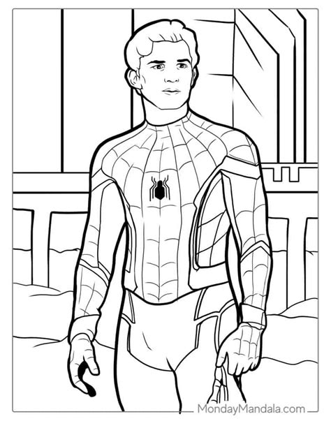 40 Spider Man Coloring Pages Free Pdf Printables 58 Off