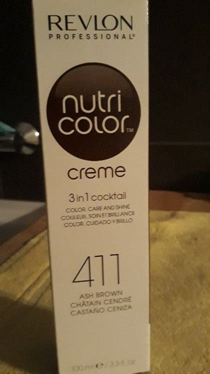 Revlon Nutri Color Creme 411 Brown 100 Ml Inci Beauty