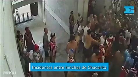 Incidentes Entre Hinchas De Chacarita V Deo Dailymotion