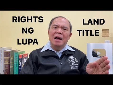 PWEDE BANG MAGKA TITLE KUNG RIGHTS LANG ANG NABILI YouTube