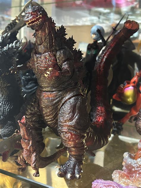 My Sh Monsterarts Shin Godzilla 4th Form Night Combat Version Arrived