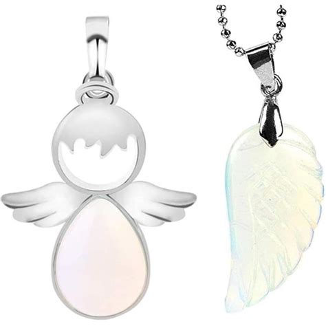 Chakra Pierre Ange Pendentif Ailes D Ange Pierre Pr Cieuse Naturelle