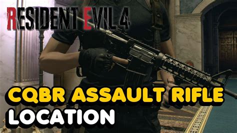 How To Get The Cqbr Assault Rifle In Resident Evil Remake Youtube