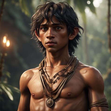 Mowgli From Jungle Book Ai Generated Artwork Nightcafe Creator