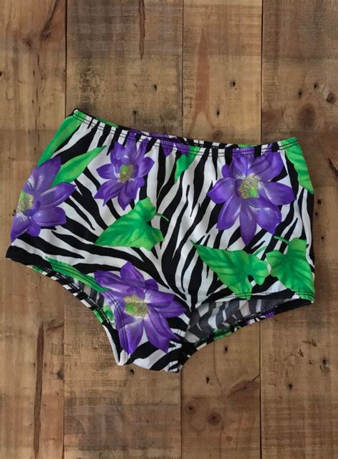 Vintage Pin Up Bikini Bottom Small S Bikini Botto Gem