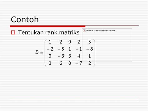 48 Contoh Soal Rank Matriks Mikel Ray