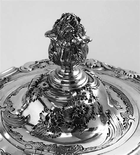 Antique English George Ii Sterling Silver Rococo Kettle On Stand For Sale At 1stdibs George Kettle