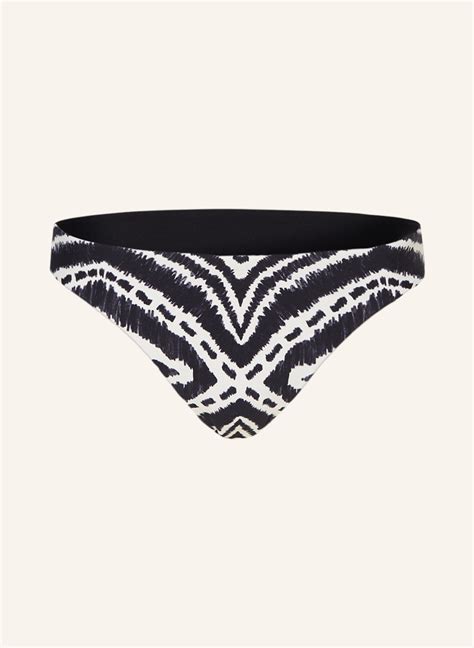 Seafolly Panty Bikini Hose Zanzibar Zum Wenden In Schwarz Weiss