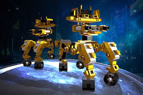 Mech Robot Sci Fi 3D Robots Unity Asset Store