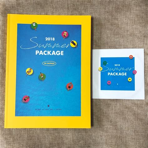 Bts Group Summer Package Saipan Official Photobook Dvd Set