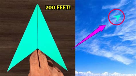 How To Make Easy Paper Airplanes That Fly Far Youtube