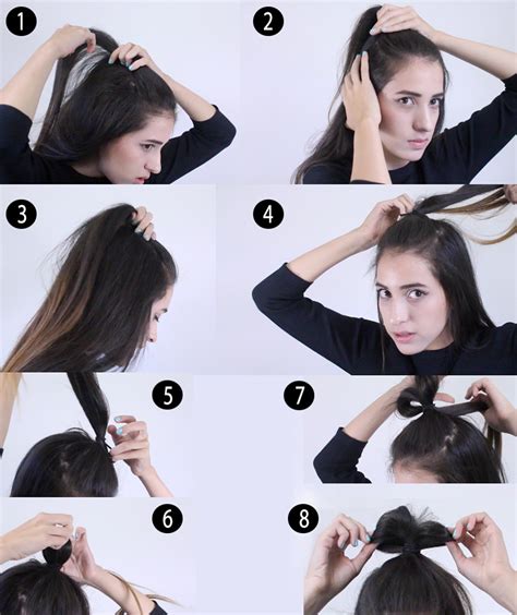 Tutorial Half Up Top Knot Top Knot Perfect Hair Hair Tutorial