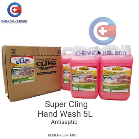 Sabun Cuci Tangan Hand Wash 5 Liter Super Cling Kemenkes Ri Lazada Indonesia