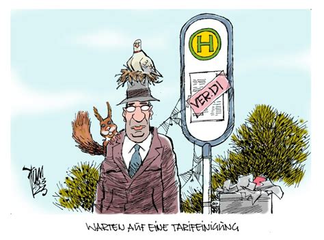 Tarifrunde Archives Janson Karikatur