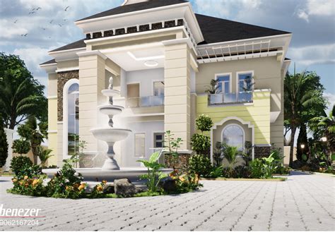 Exterior architectural rendering | CGTrader