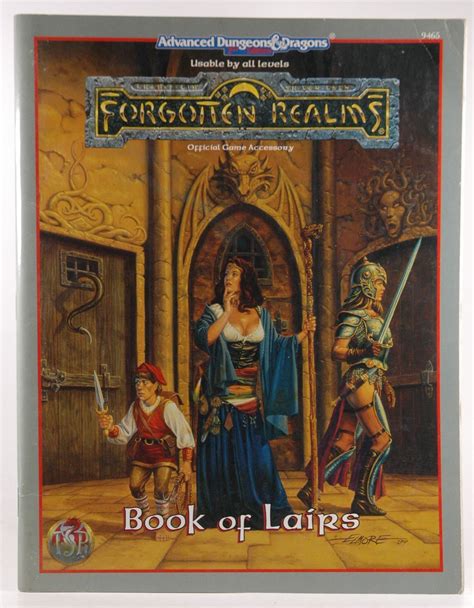 Forgotten Realms Book Of Lairs Ad D Nd Ed Forgotten Realms By Tsr