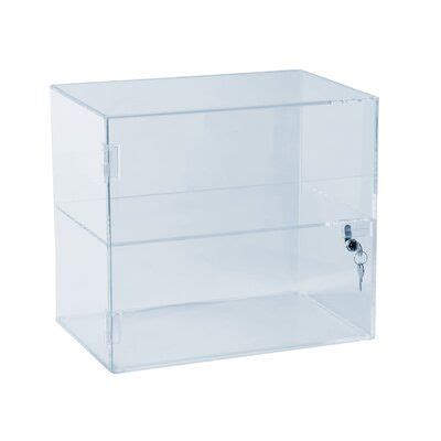 Azar S Acrylic Lockbox Countertop Display Case Takes Up A Small Amount