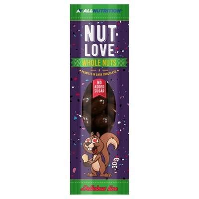 Allnutrition Saszetka Nutlove Whole Nuts Peanuts In Dark Chocolate G