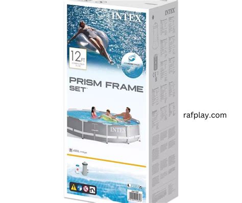 Intex Prism Frame Premium Round Pool Set 366mtx76cm Rafplay