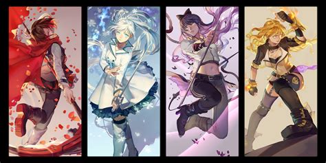 Wallpaper Illustration Fantasy Girl Anime Girls Collage Snow