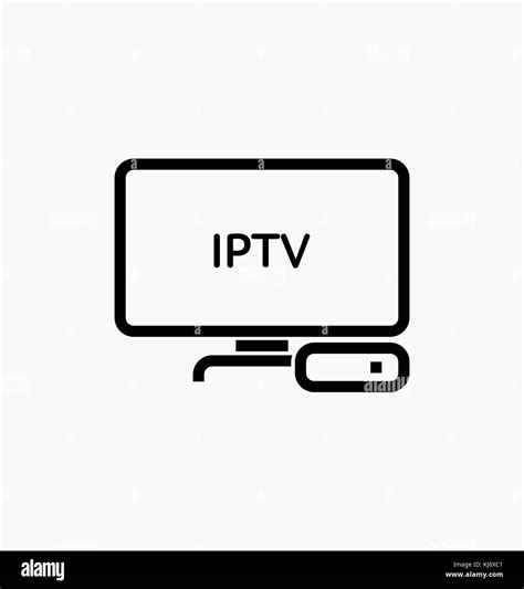 Tv Box Iptv Icon Vector Illustration Stock Vector Image And Art Alamy