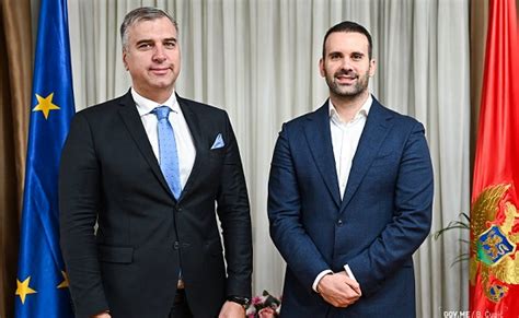 Saop Tenje Sa Sastanka Predsjednika Vlade Milojka Spaji A I Ambasadora