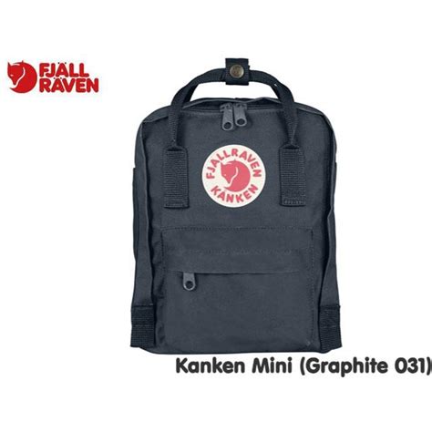 国内正規品 フェールラーベン Fjallraven カンケン ミニ Kanken Mini 7l Graphite 031 グラファイト