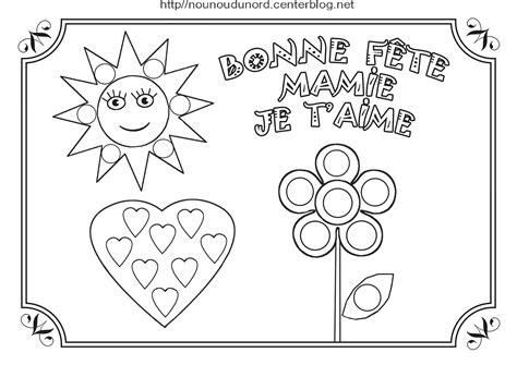 Coloriage Fete Des Mamies