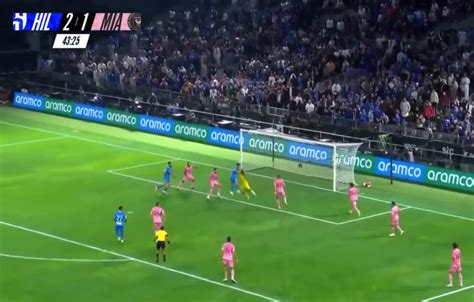 Al Hilal forward Michael does CR7 'SIUU' celebration in front of Leo Messi in thrilling friendly