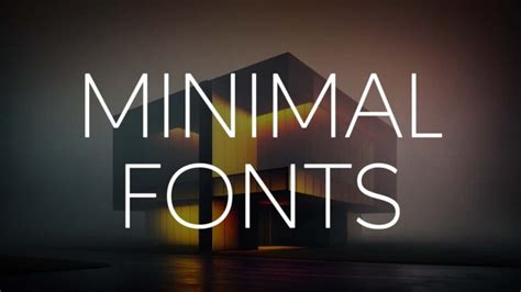 36 Clean Minimalist Fonts for Simple Yet Impactful Designs | HipFonts