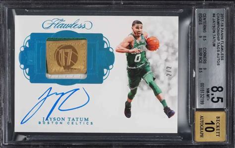 Most Valuable Jayson Tatum Basketball Cards