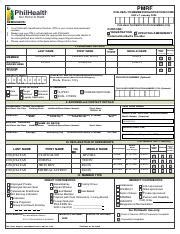 Philhealth Pdf Pmrf Philhealth Member Registration Form Uhc V