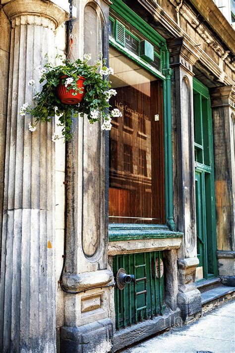 Old Montreal Architecture in Canada Photograph by John Rizzuto