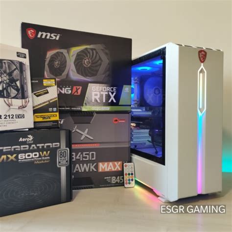 GAMING PC RYZEN 7 3700X 16GB DDR4 RTX2070 SUPER 8 GB GPU NVME SSD WIFI