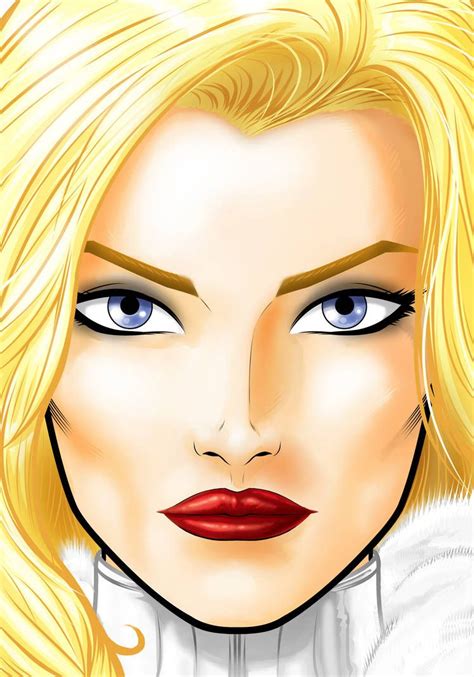 Emma Frost White Queen By Thuddleston On Deviantart Emma Frost Pop