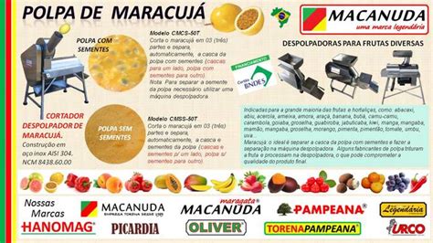 CORTADORA DE MARACUJÁ INDUSTRIAL MARCA MACANUDA CIMM