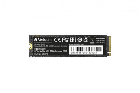 Verbatim Vi Pcie Nvme M Ssd Tb Pci Express Kazy