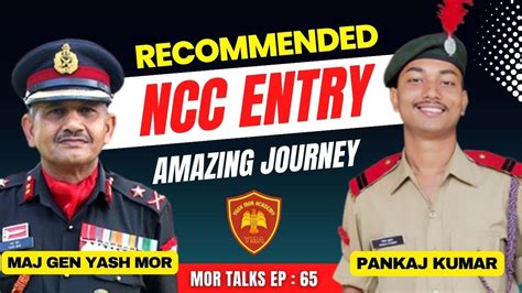 Ncc Cadet To Officer In Army Ncc Special Entry Pankaj Kumar Shares