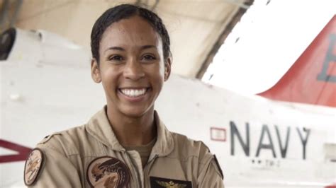 Us Navys First Black Female Fighter Pilot Will Receive Her Wings