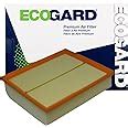 Amazon ECOGARD XA7039 Premium Engine Air Filter Fits Volkswagen