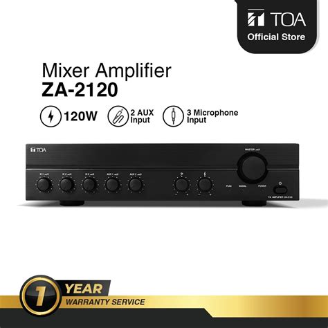 Jual Toa Za Mixer Amplifier W Shopee Indonesia