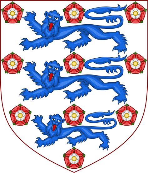 Heraldic Lion Passant Guardant