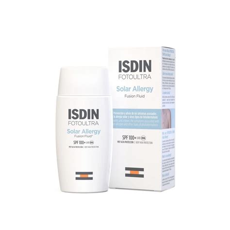 Buy Isdin Fotoultra Solar Allergy Fusion Fluid Ml Fl Oz Usa