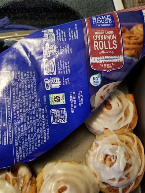 Aldi cinnamon rolls | Cinnamon rolls, Cake servings, Carob