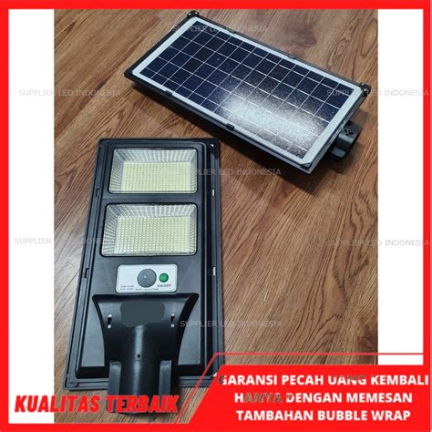 Jual Lampu Pju Solar Cell W Tenaga Surya W Watt Watt All In