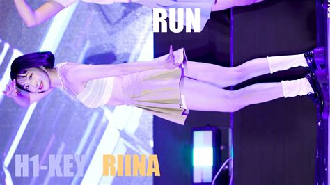 하이키 H1 Key 리이나 Riina Run 런 4k60p 221014 순천문화도시박람회 공연 직캠 Fancam