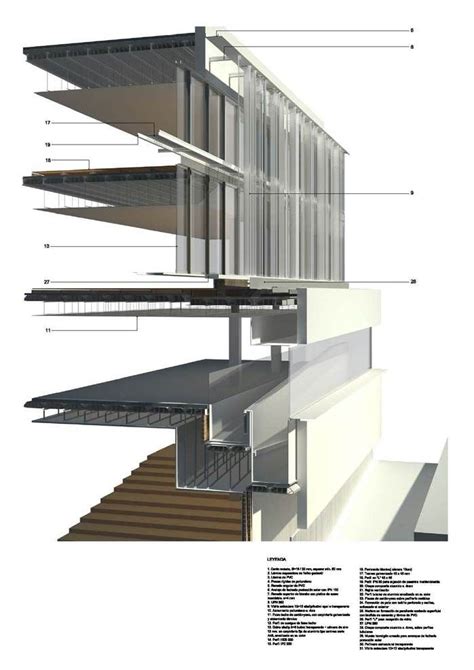 Diagram Architecture, Architecture Drawings, Facade Architecture ...