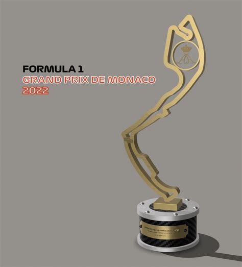 STL file Monaco Grand Prix Trophy 2022 🇲🇨・3D printer design to download ...