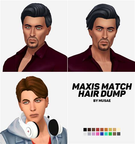 Maxis Match Sims 4 Cc Hair Dump Sims 4 Sims 4 Cc Sims Hair Xxx Porn Sex Pics